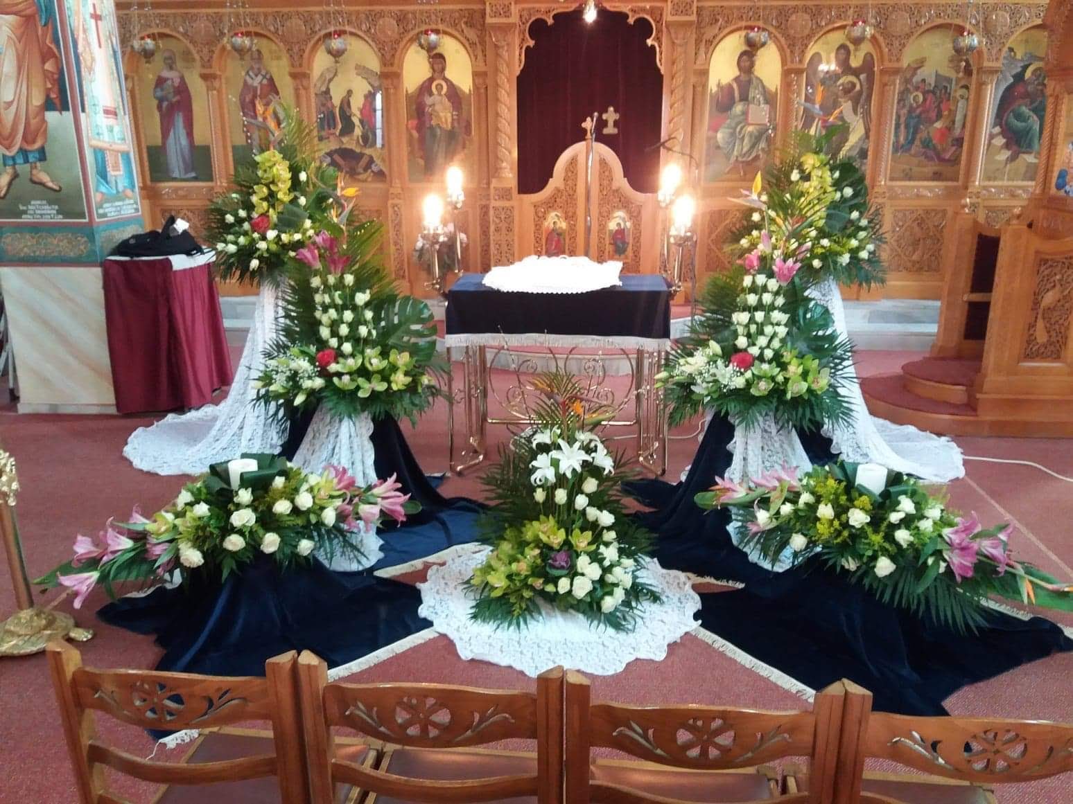 Στολισμοί Ανθοστολισμοί Funeral Flowers