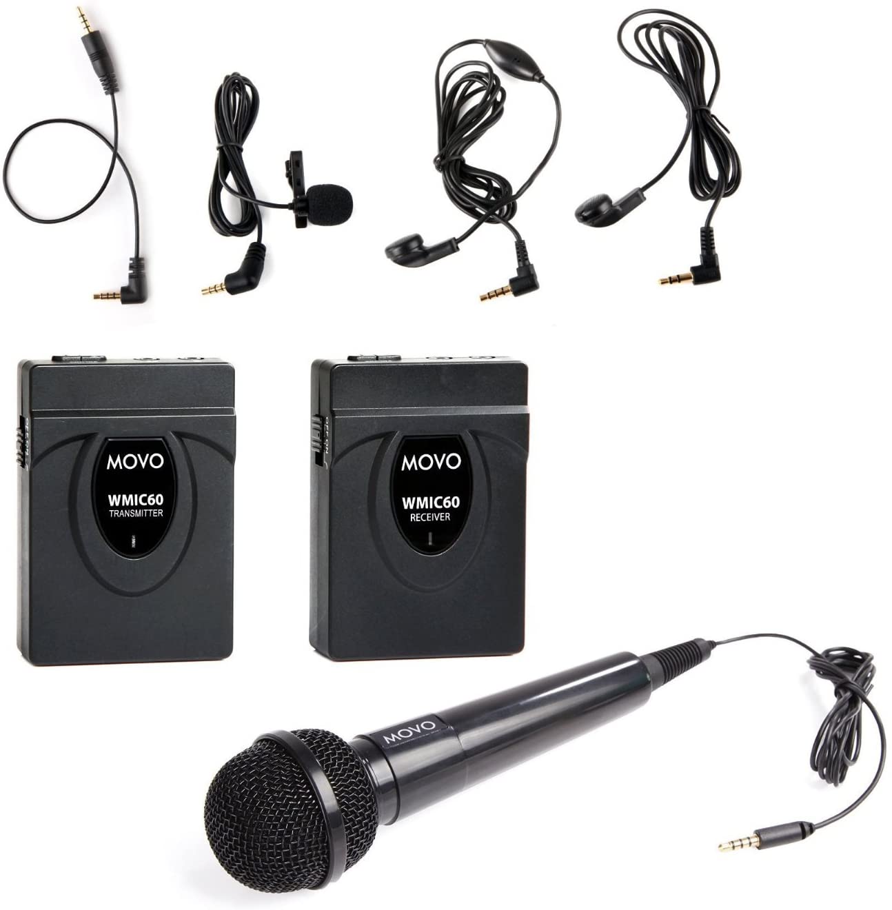 Wireless Lavalier and Handheld Microphone FuneralScreen