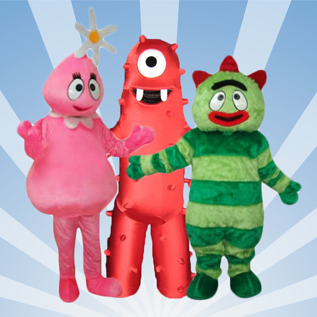 Yo Gabba Costume Character Rentals! Fun Factory Parties
