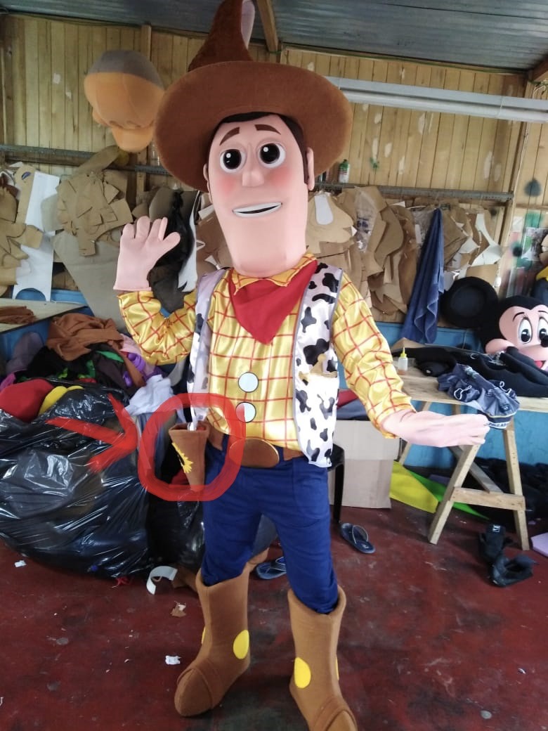 Toy Story Mascot Costume Character Rentals!