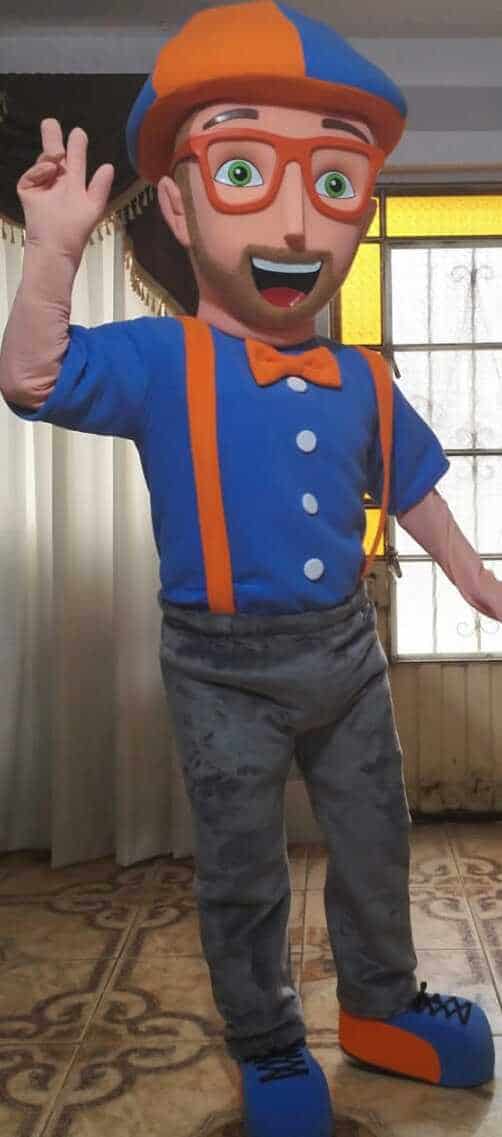 Blippi Adult Costume Rentals!