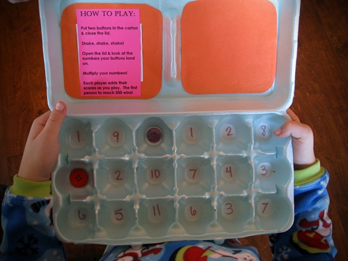 EggO Math Game Fun Family Crafts