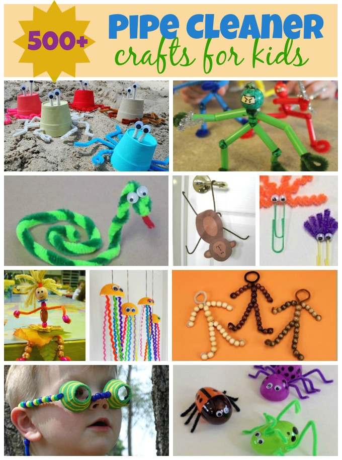 Pipe Cleaner Crafts for Kids Fun Family Crafts