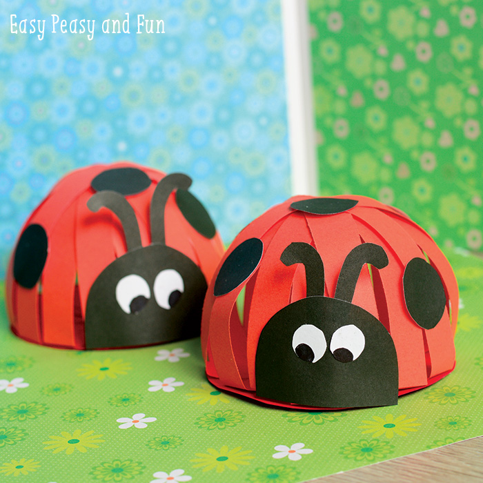 Construction Paper Ladybug Fun Family Crafts