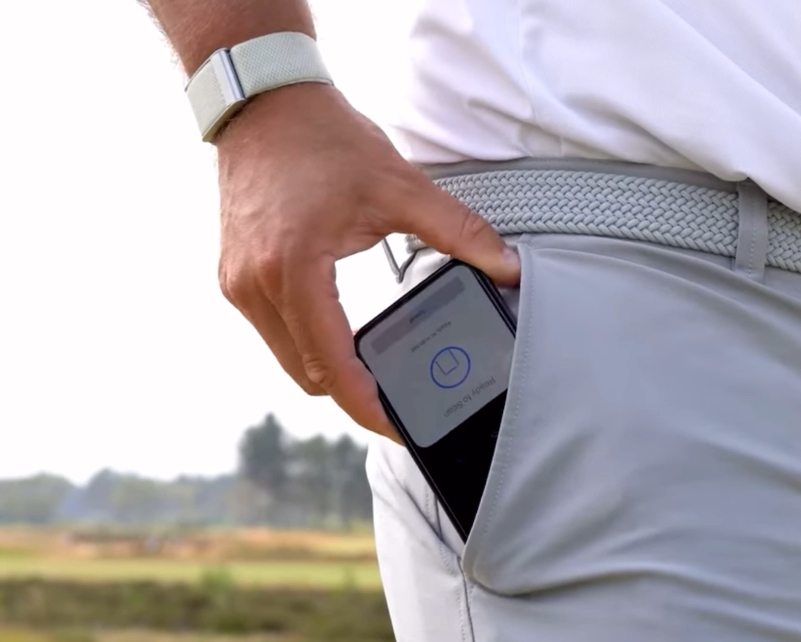 shot scope connex tags need to keep your phone in your pocket during your round of golf
