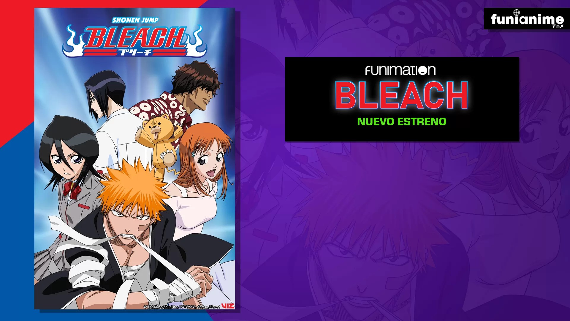 Bleach se sumará al servicio de Funimation FUNiAnime LA