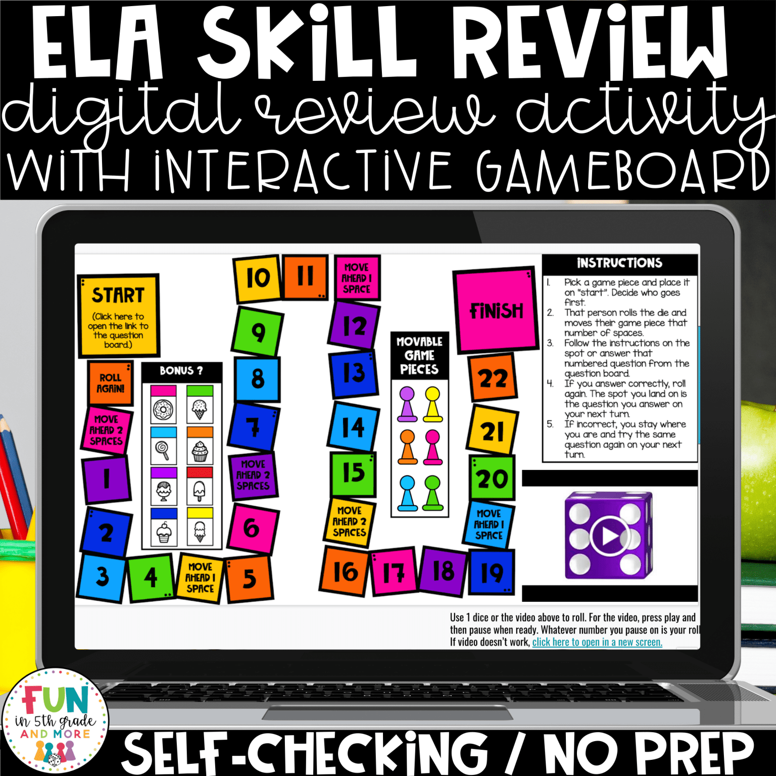 Games - Fun in 5th Grade & MORE