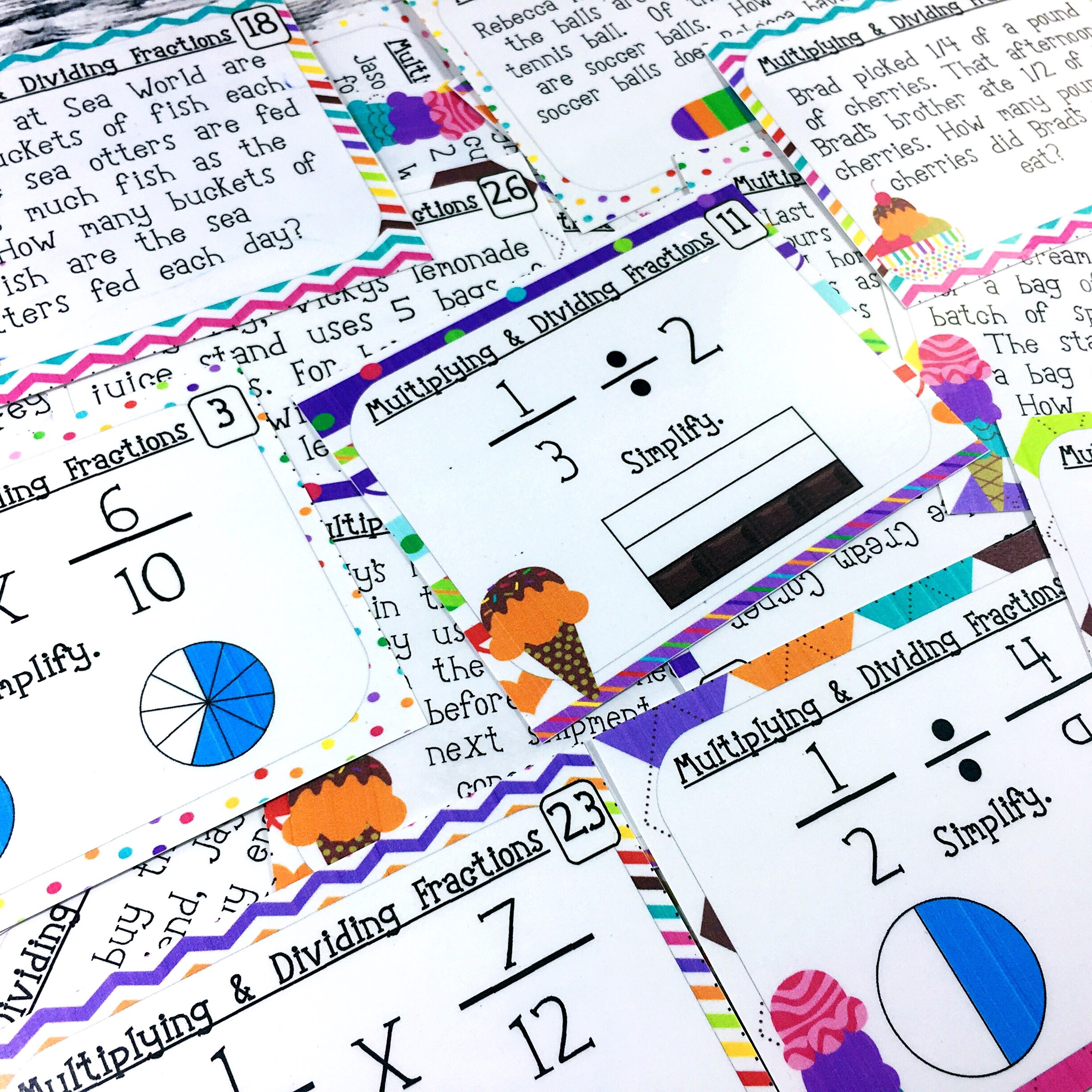Multiplying and Dividing Fractions: Word Problem Practice - Fun in 5th