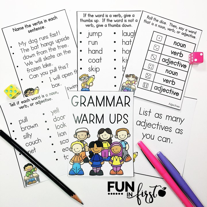 Reading Warm Ups Fun in First