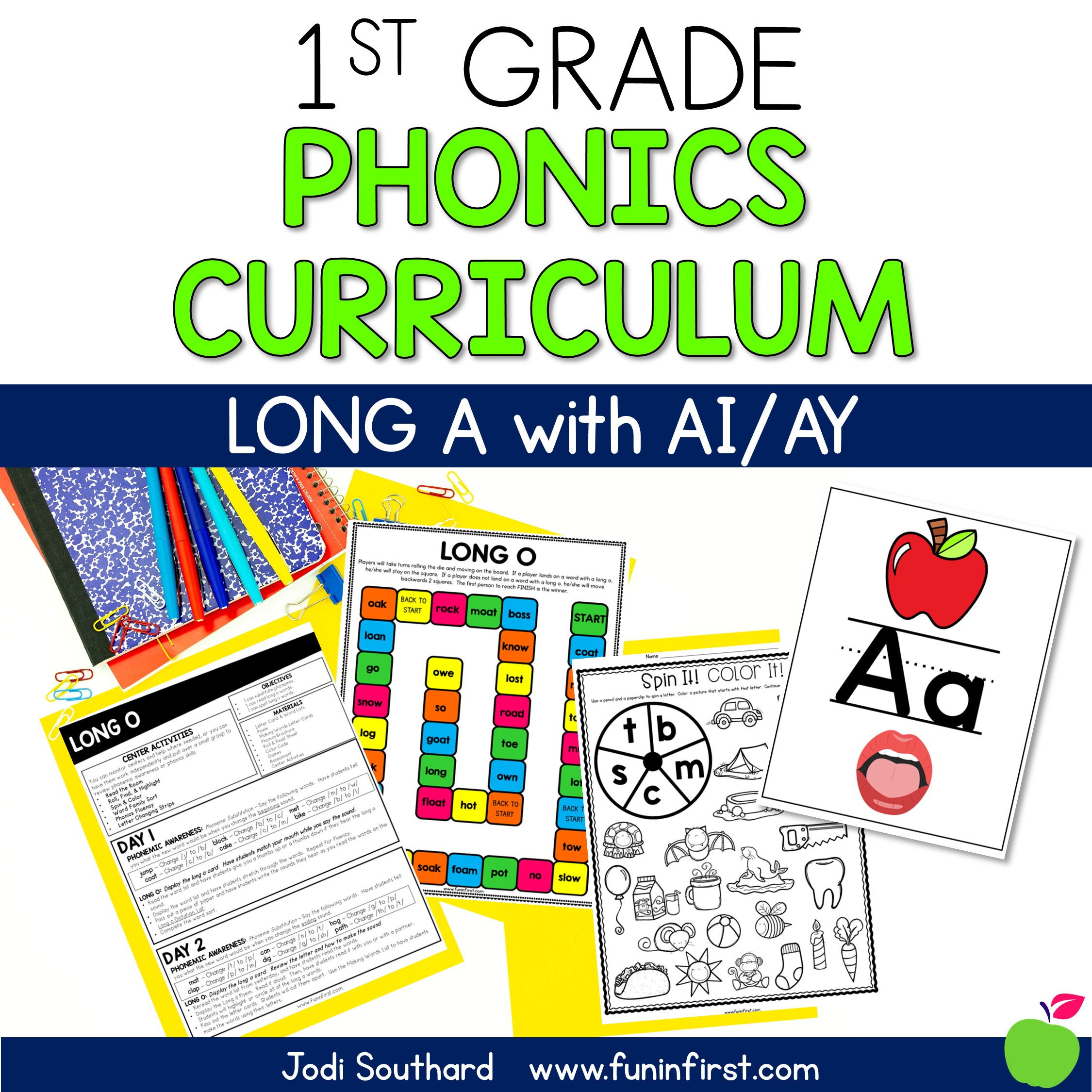 Phonics Curriculum ai/ay Fun in First