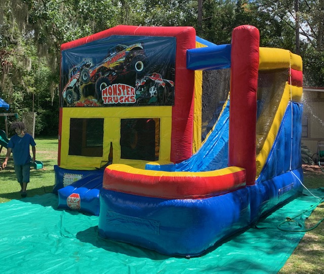 Monster Truck bounce house rental in Statesboro GA Fun Inflates