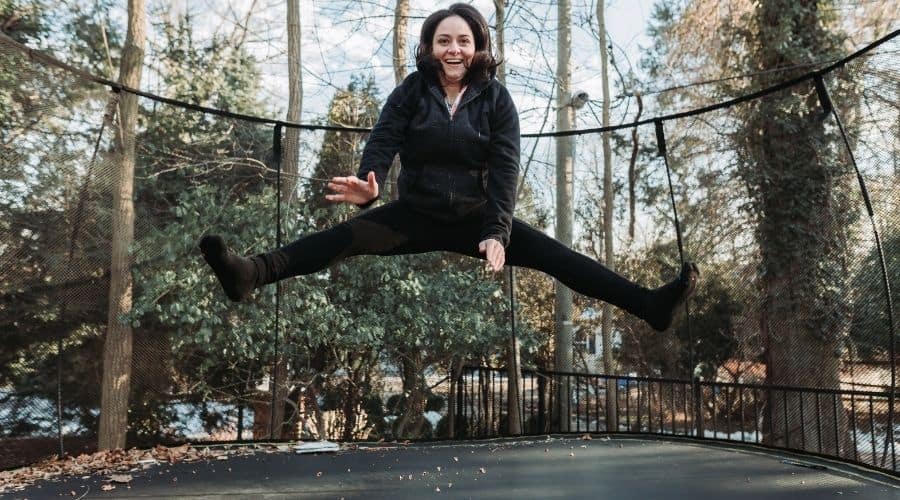 Can Adults Use Trampolines Fun In The Yard