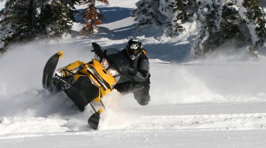 How Fast Does A 1000cc Snowmobile Go Fun In The Yard