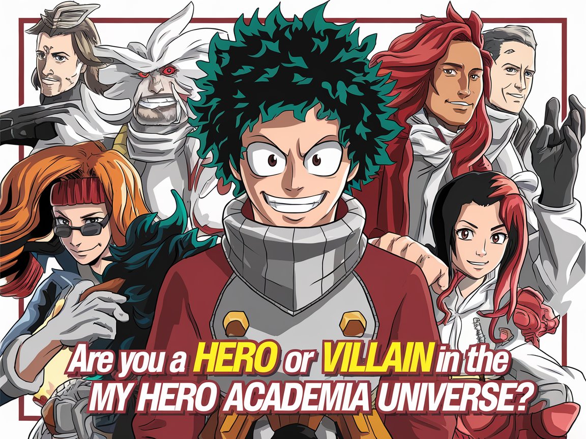 Are You a Hero or Villain in the My Hero Academia Universe? Funivio