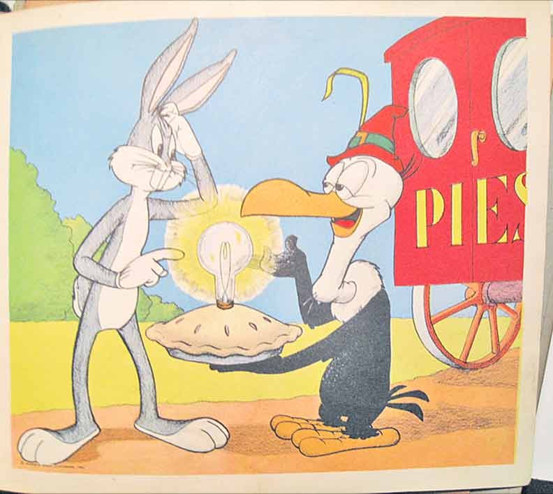 Bugs Bunny Storyland Mel Blanc 1949 Book and 2 Record Set Funk & Junk