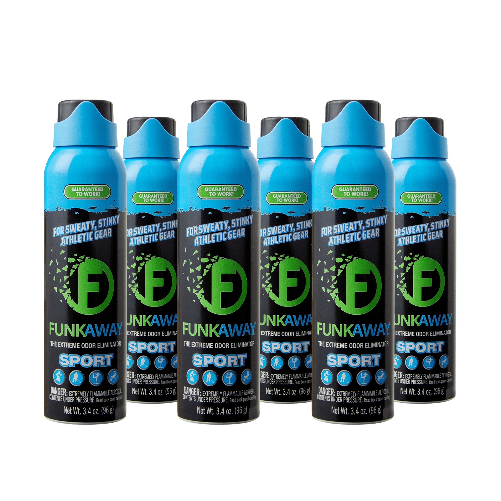 Sports Odor Eliminator Spray 3.4oz FunkAway