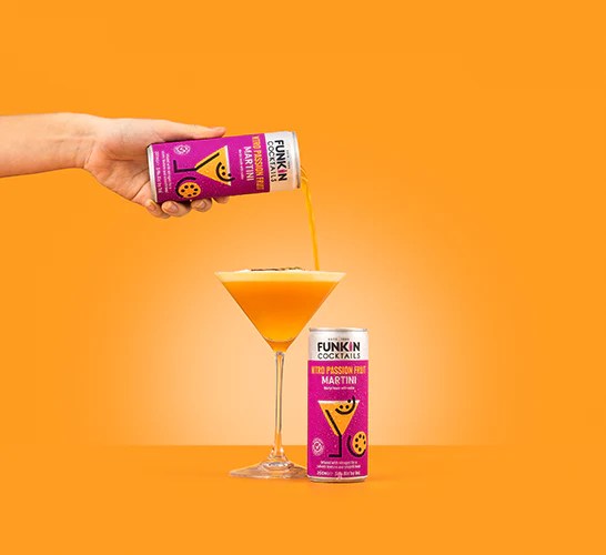 Passion Fruit Martini Funkin Cocktails USA