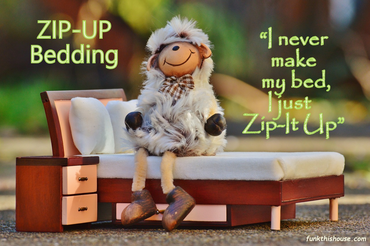 Zip Up Bedding An Easy Way for Mom & Kids to Make the Bed