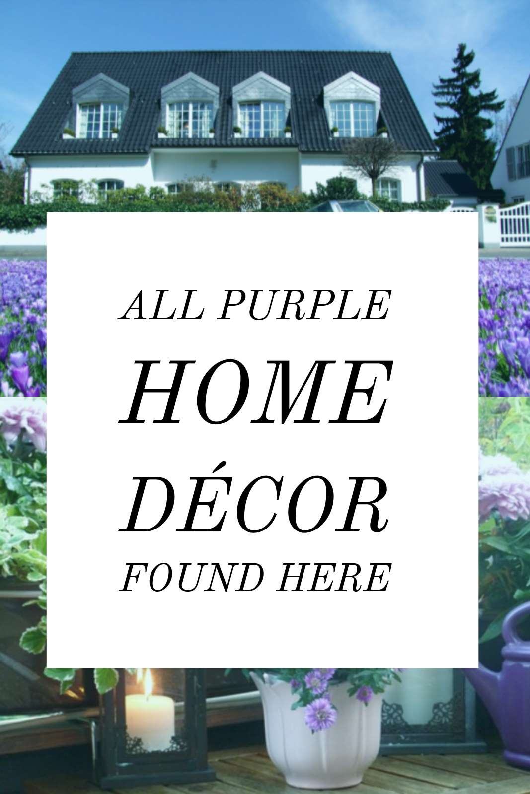 All Purple Home Decor Items Featured Here Come Take a Look Funk