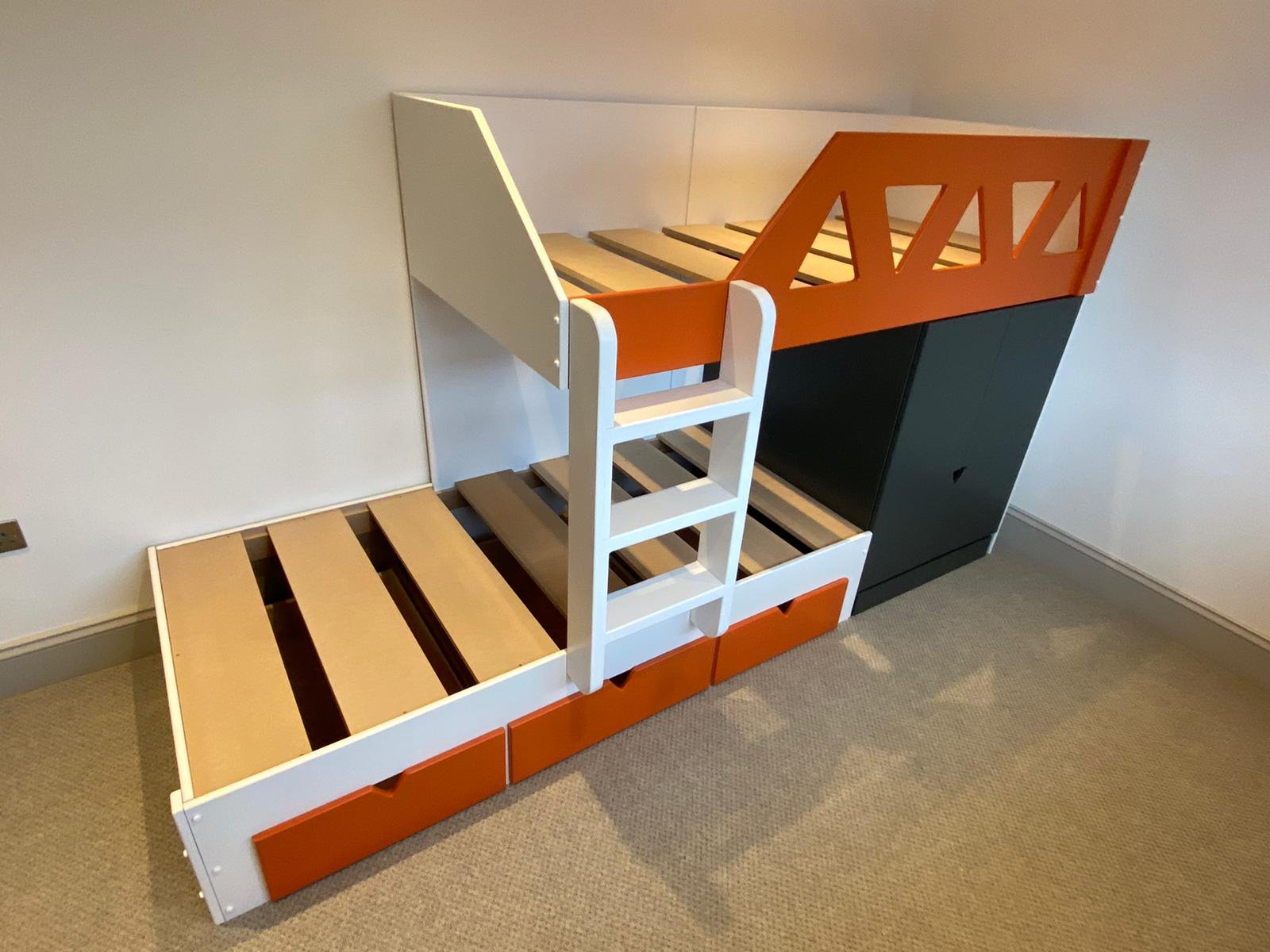 scattered bunk bed