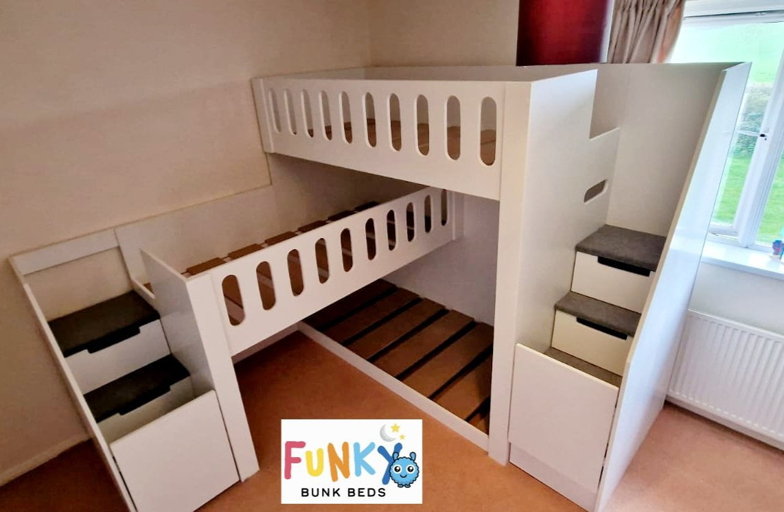 How to Choose the Perfect Triple Bunk Bed for Three Children Funky