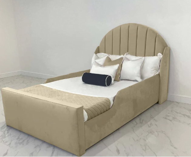 Oval Kids Fabric Bed