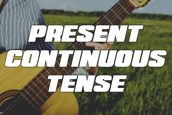 Present Continuous Tense What Are You Doing Funky English