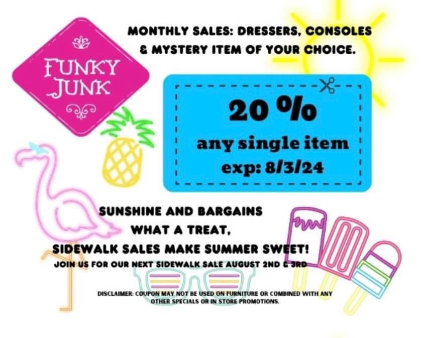 Funky Junk Furniture Decor & One Of A Kinds