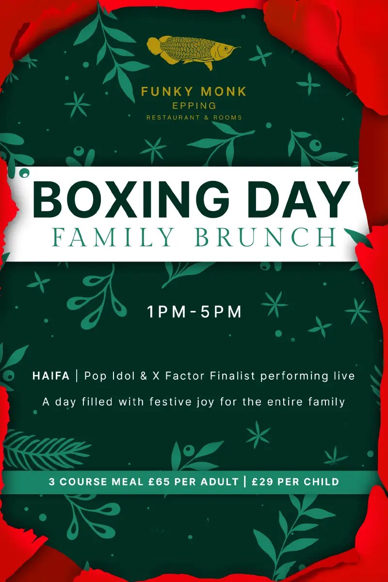 Boxing Day Family Brunch Funky Monk