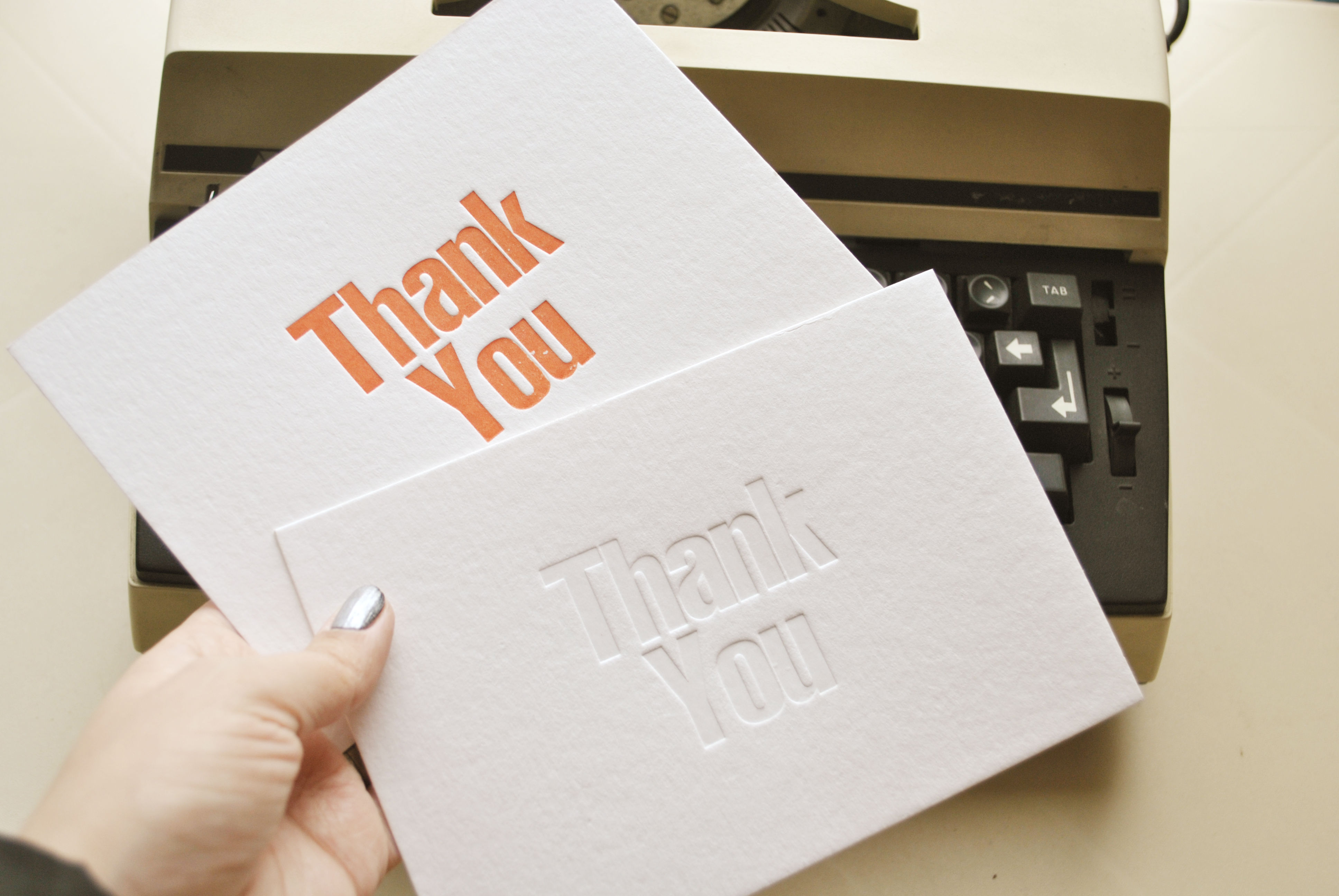 letterpress stationery