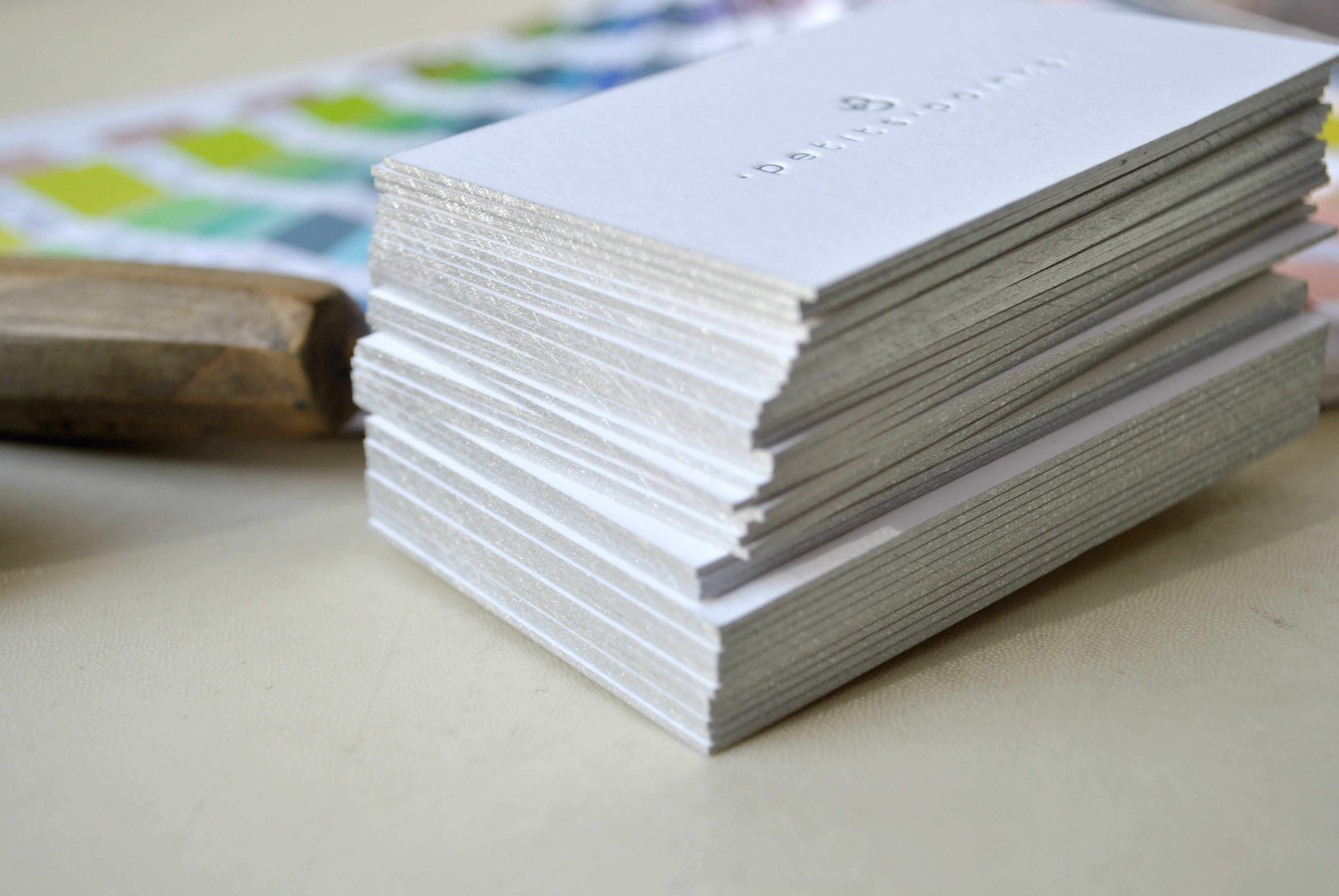 Edge Paint Business Cards at Briones blog