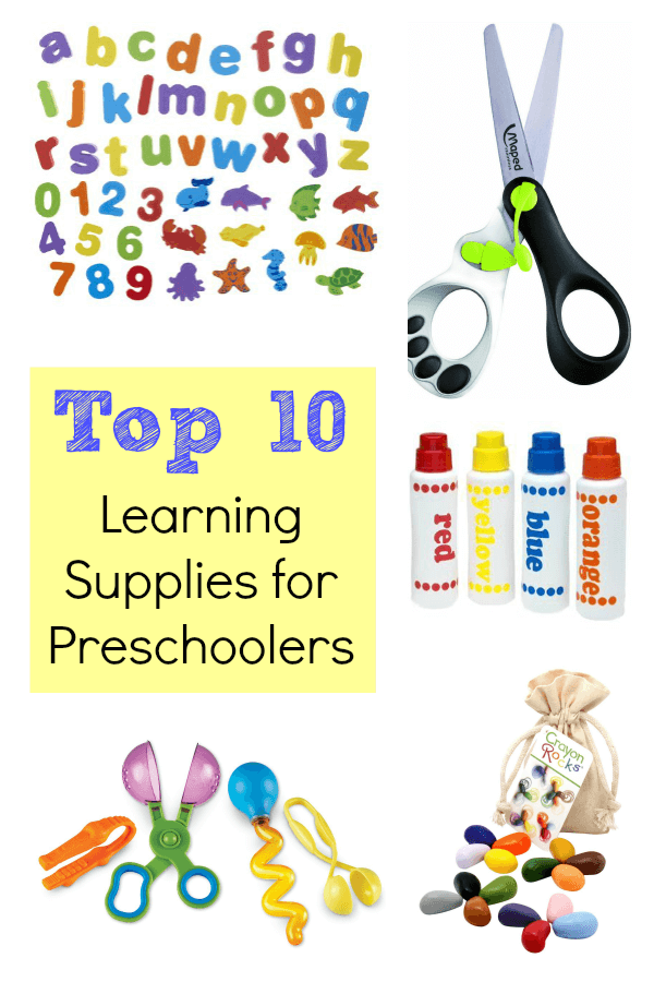 Top 10 Learning Supplies for Preschool