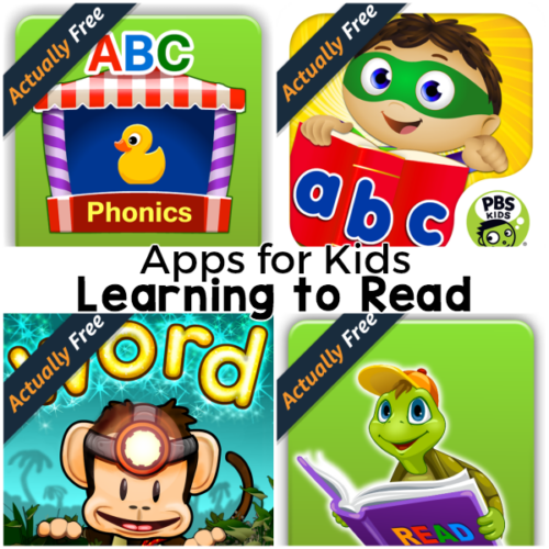 8 Apps for Kids Learning to Read that are Actually Free!