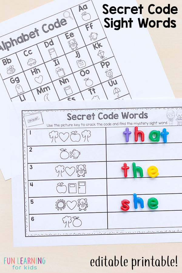 20 Editable Sight Word Games To Make Learning Fun!