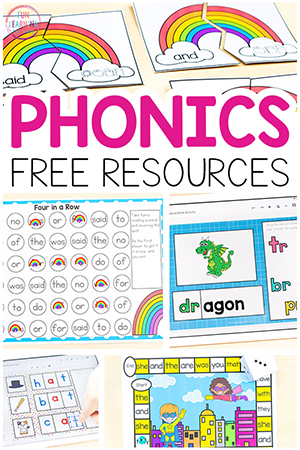 50+ Free Phonics Activities For Kids Learning To Read