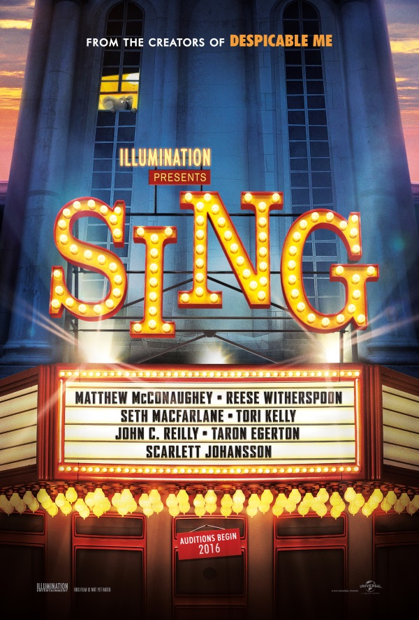 5 Reasons To See The Animated Film SING! Plus Print a FREE Coloring