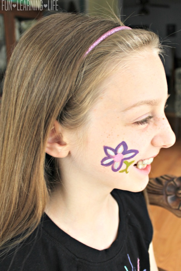 Face Painting Ideas For Kids Flowers