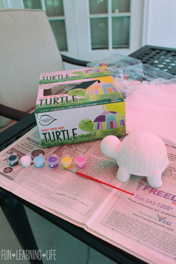 Creative Roots Paint Your Own Turtle Craft! Fun Learning Life