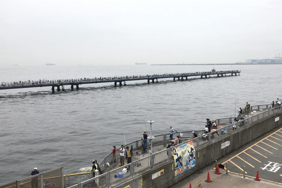 √ 本牧 海 689959本牧海釣り施設 工事