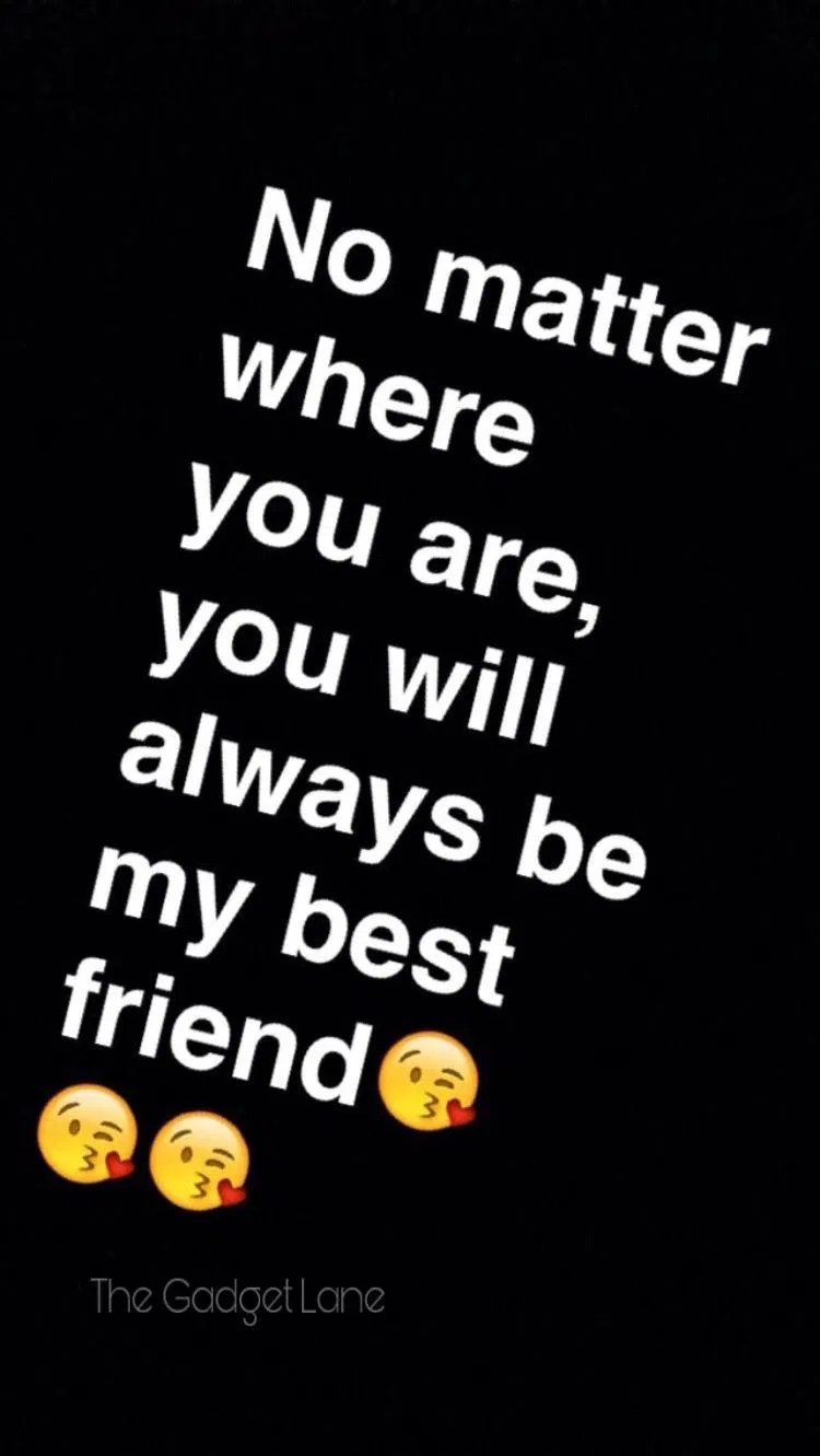 Best Friends Wallpaper With Quotes