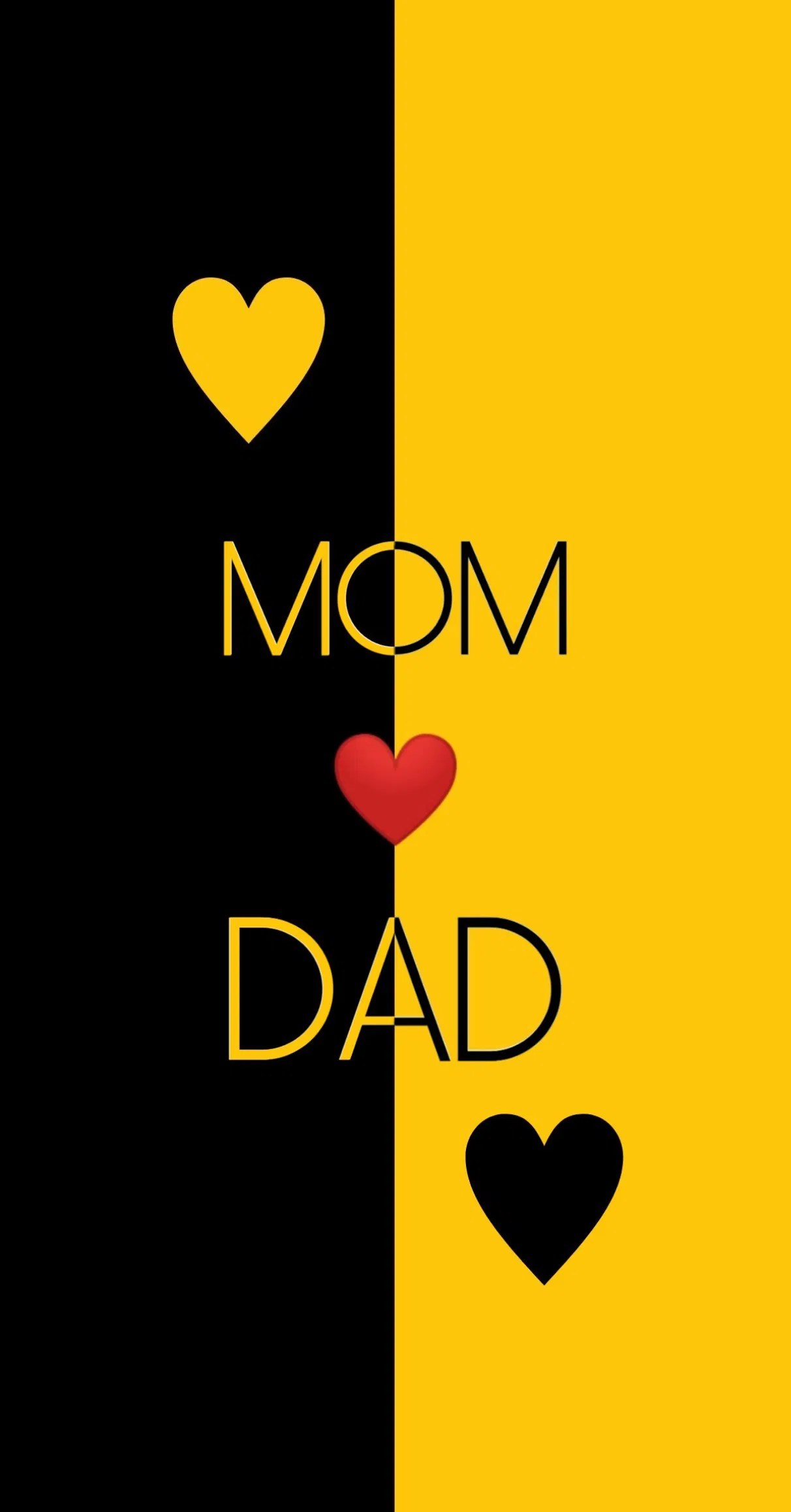 Yellow Love Wallpaper