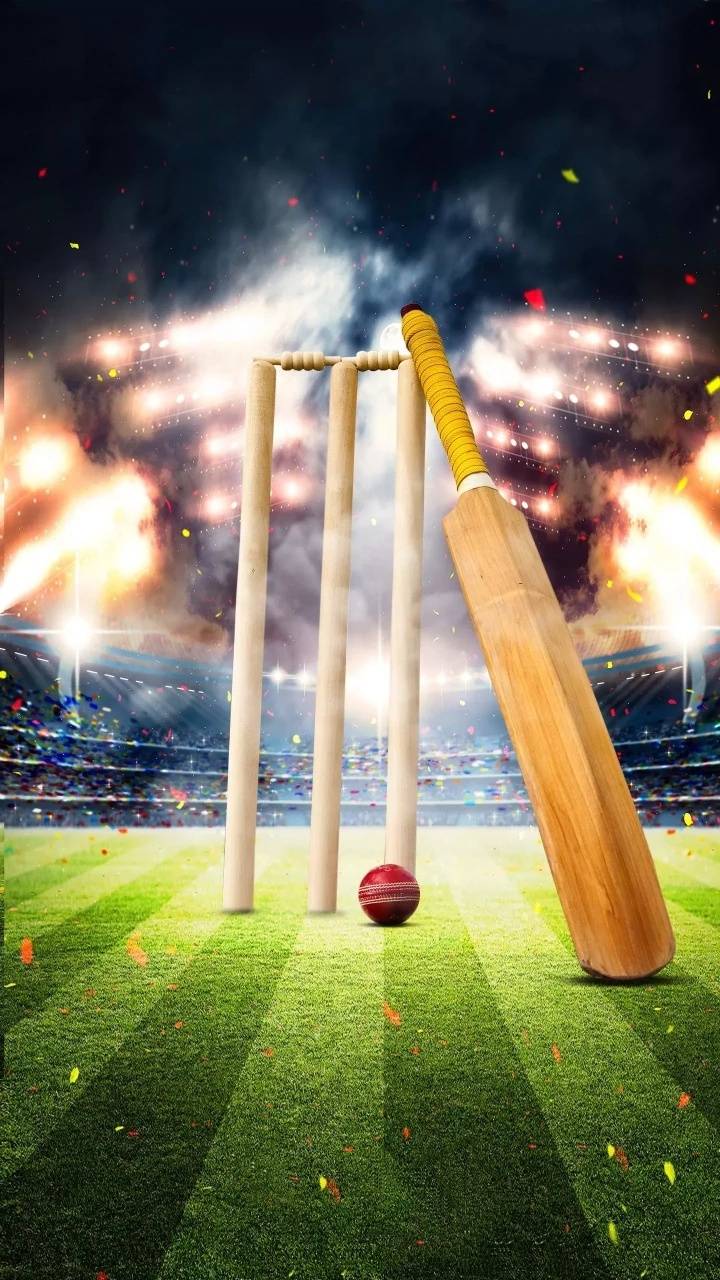 Cricket Bat And Ball Wallpaper
