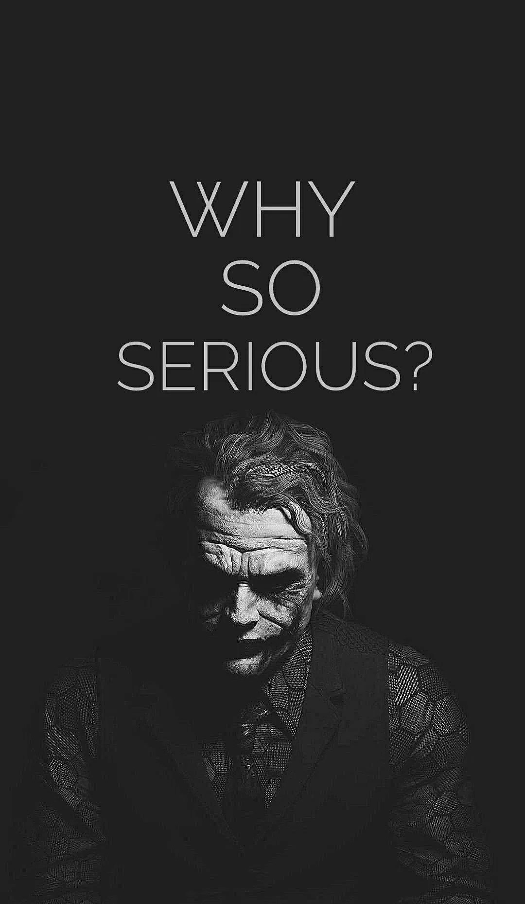Joker Why So Serious Wallpaper Download MobCup