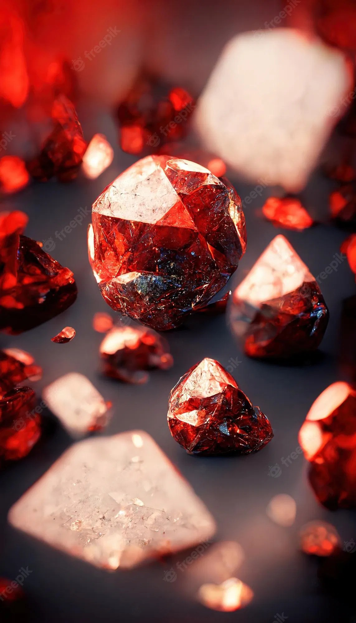 Red Diamonds Ruby Wallpaper Download MobCup