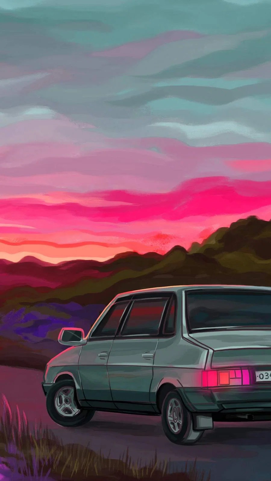 Painting cars cartoon Wallpapers Download MobCup