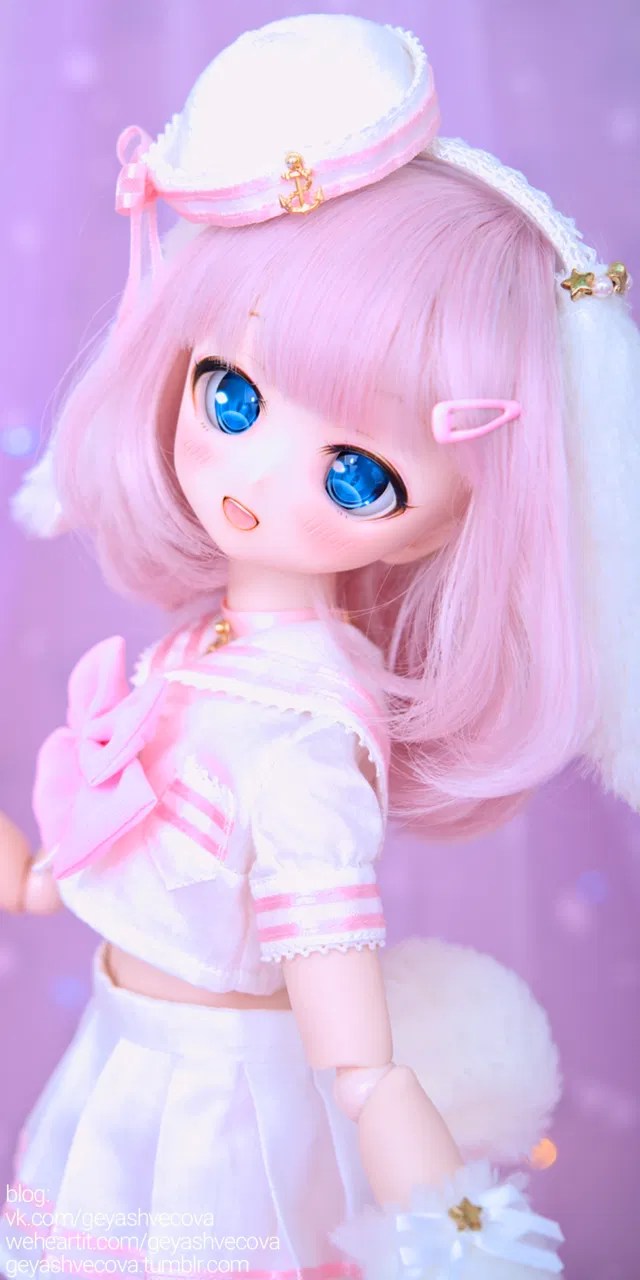 Cute Pink Doll Wallpaper For Phone