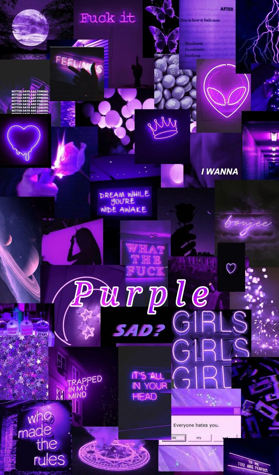 Top more than 61 wallpaper aesthetic purple super hot in.cdgdbentre