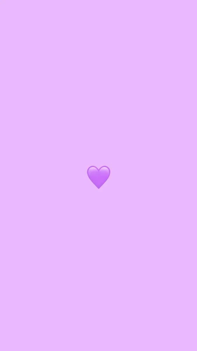 Light Purple Heart Wallpaper