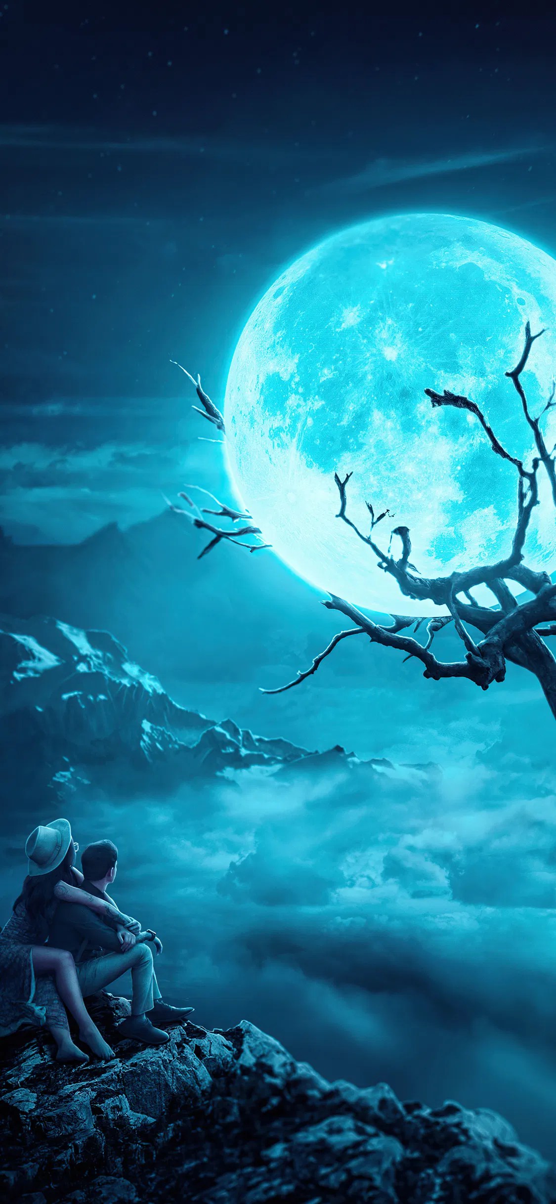 Top 79+ blue moon wallpaper hd 3tdesign.edu.vn