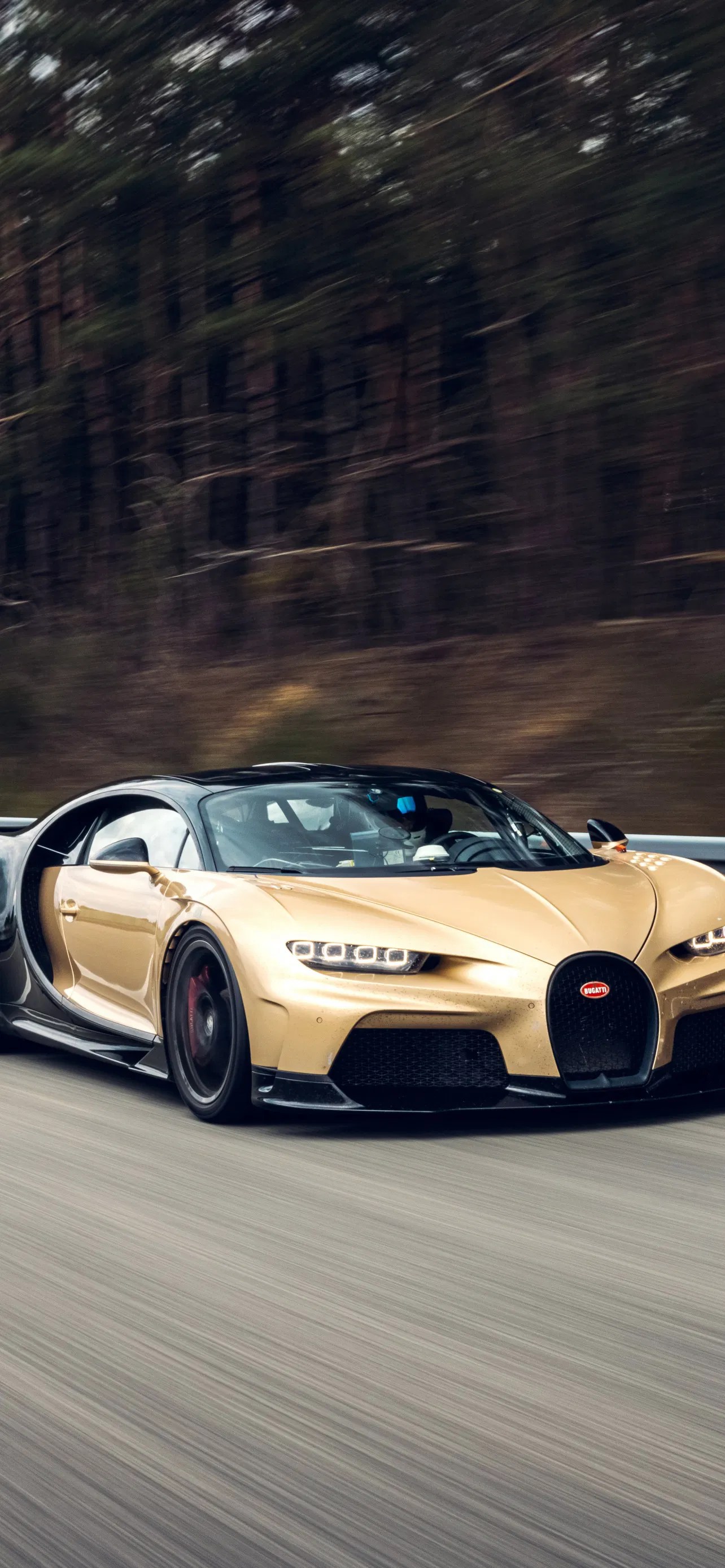 Gold Bugatti Wallpaper